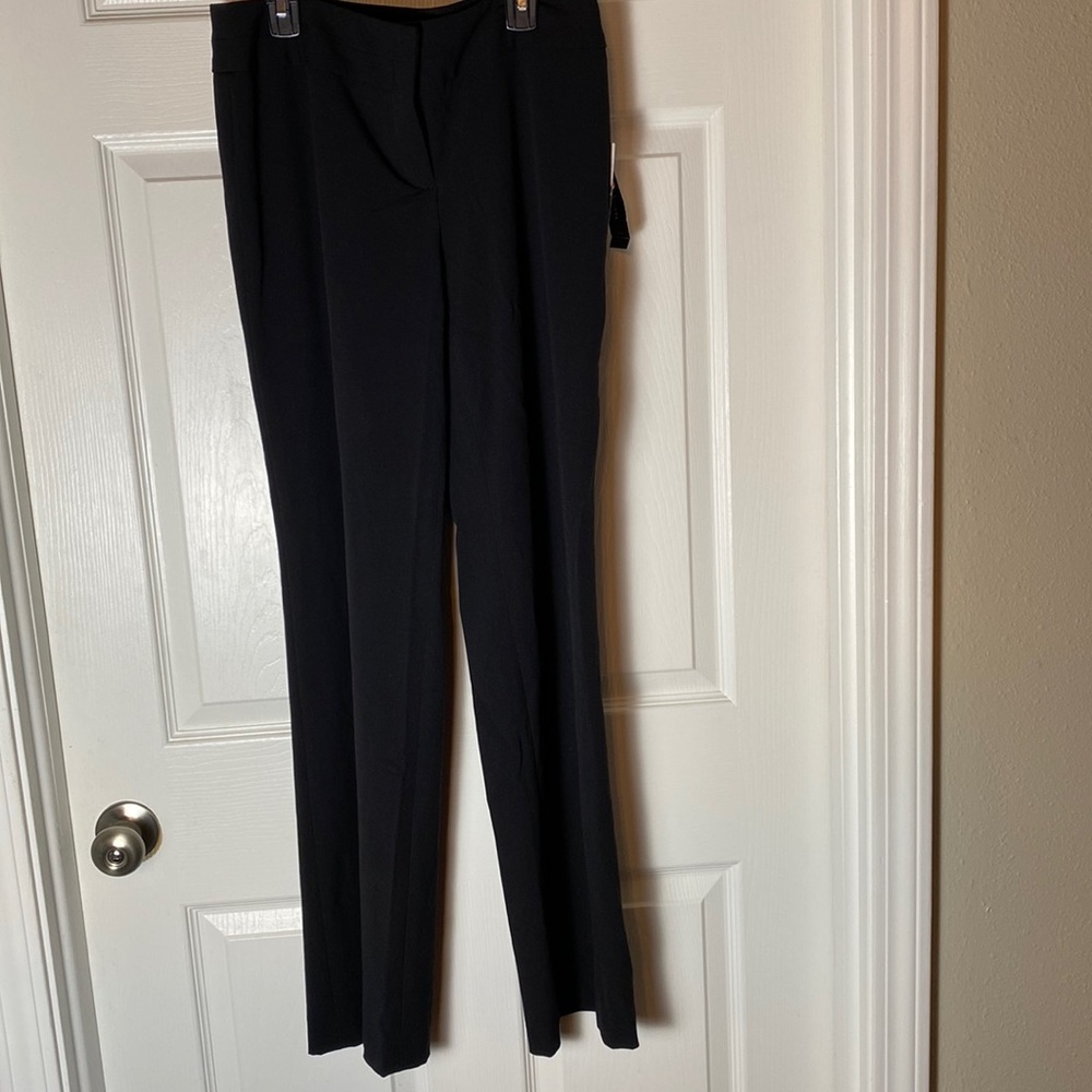 Style & Co. Women’s Trousers Straight Leg Pants Black Size 6 Stretch